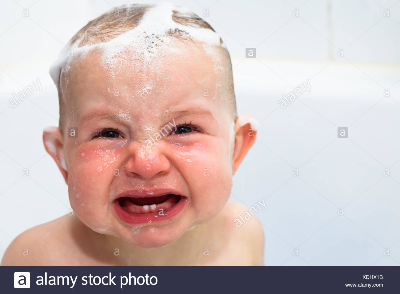 cute angry baby