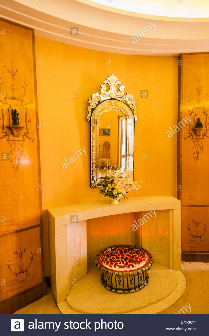 Deco Fireplace Stock Photos Deco Fireplace Stock Images Alamy