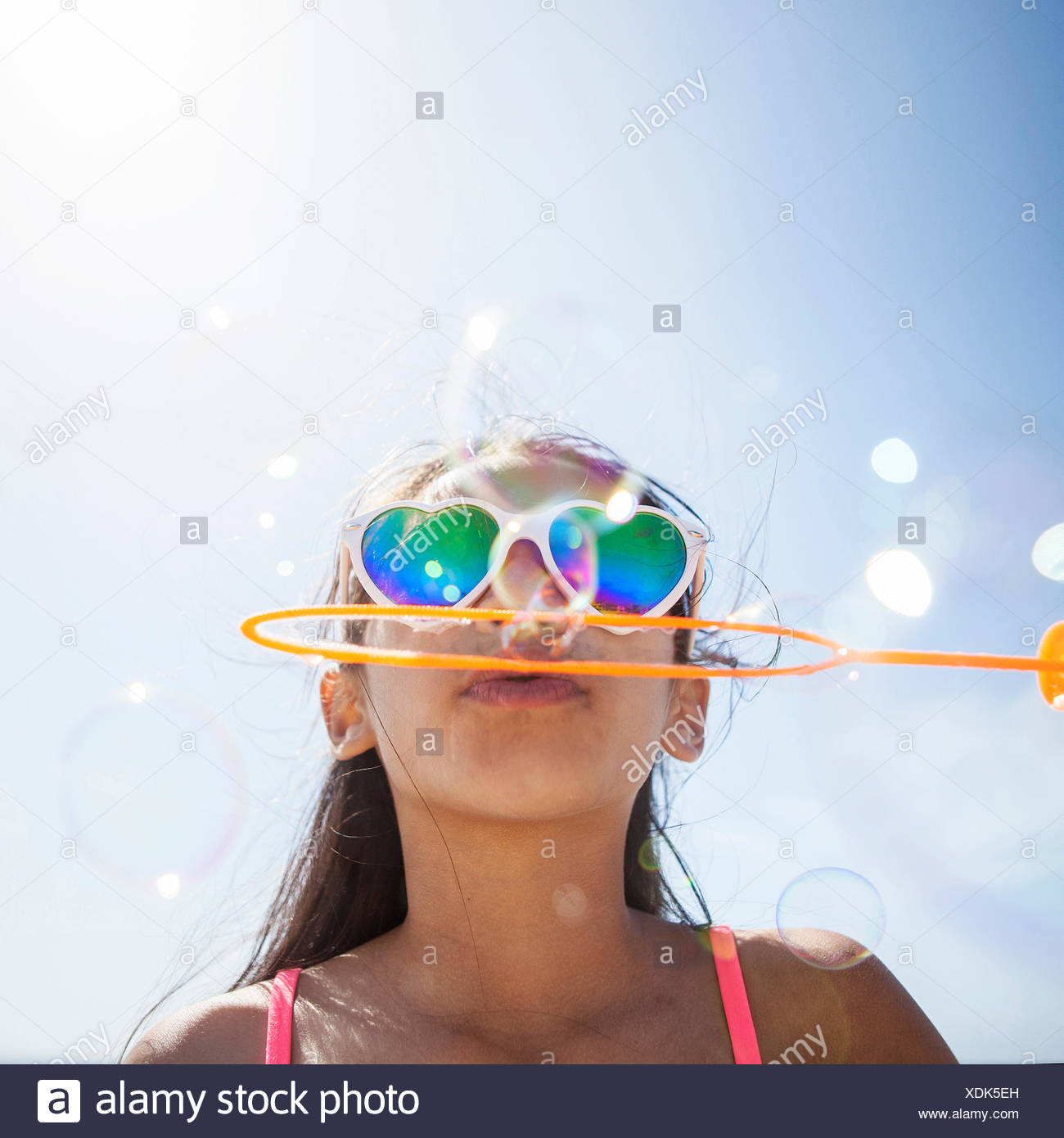 heart shaped bubble wand