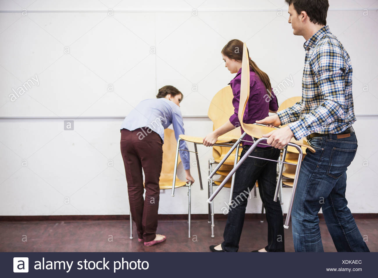 Adjusting Chair Office High Resolution Stock Photography and Images - Alamy