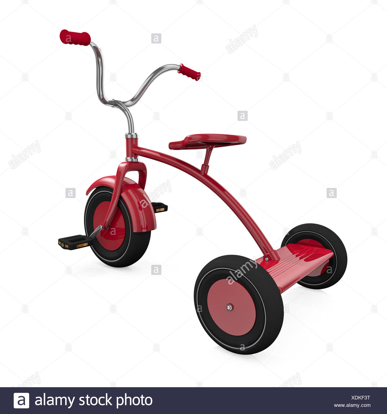 big red tricycle