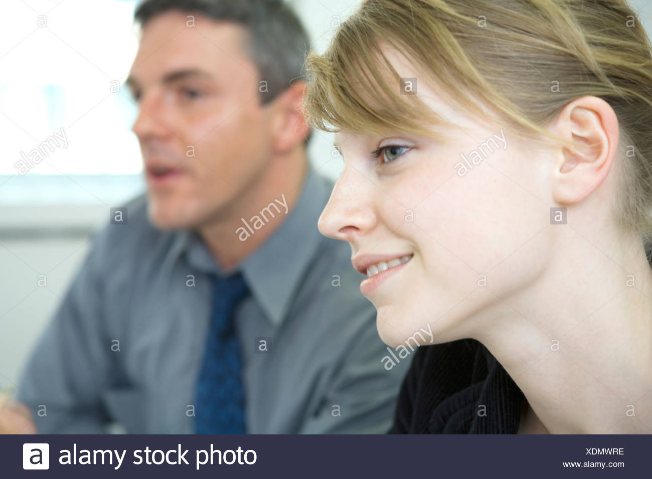 Team, office, meeting Stock Photo