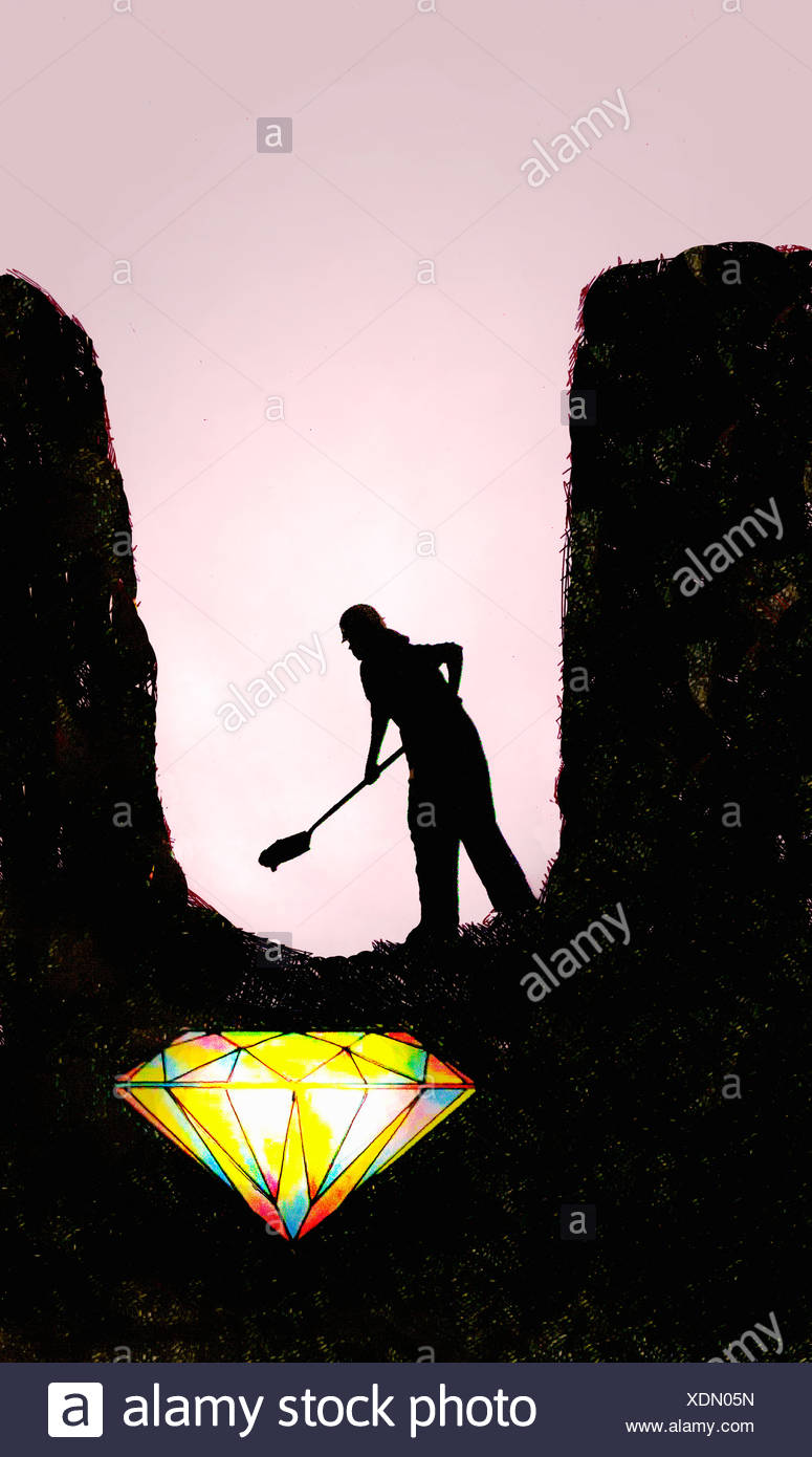 Digging For Diamonds Stock Photos & Digging For Diamonds Stock Images Alamy