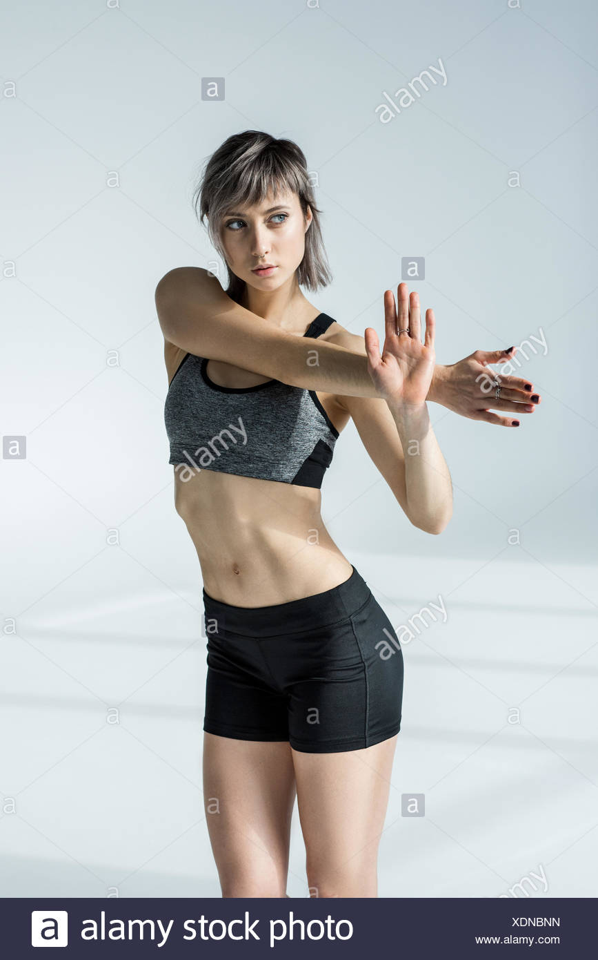 Girl woman stretching nn images 542