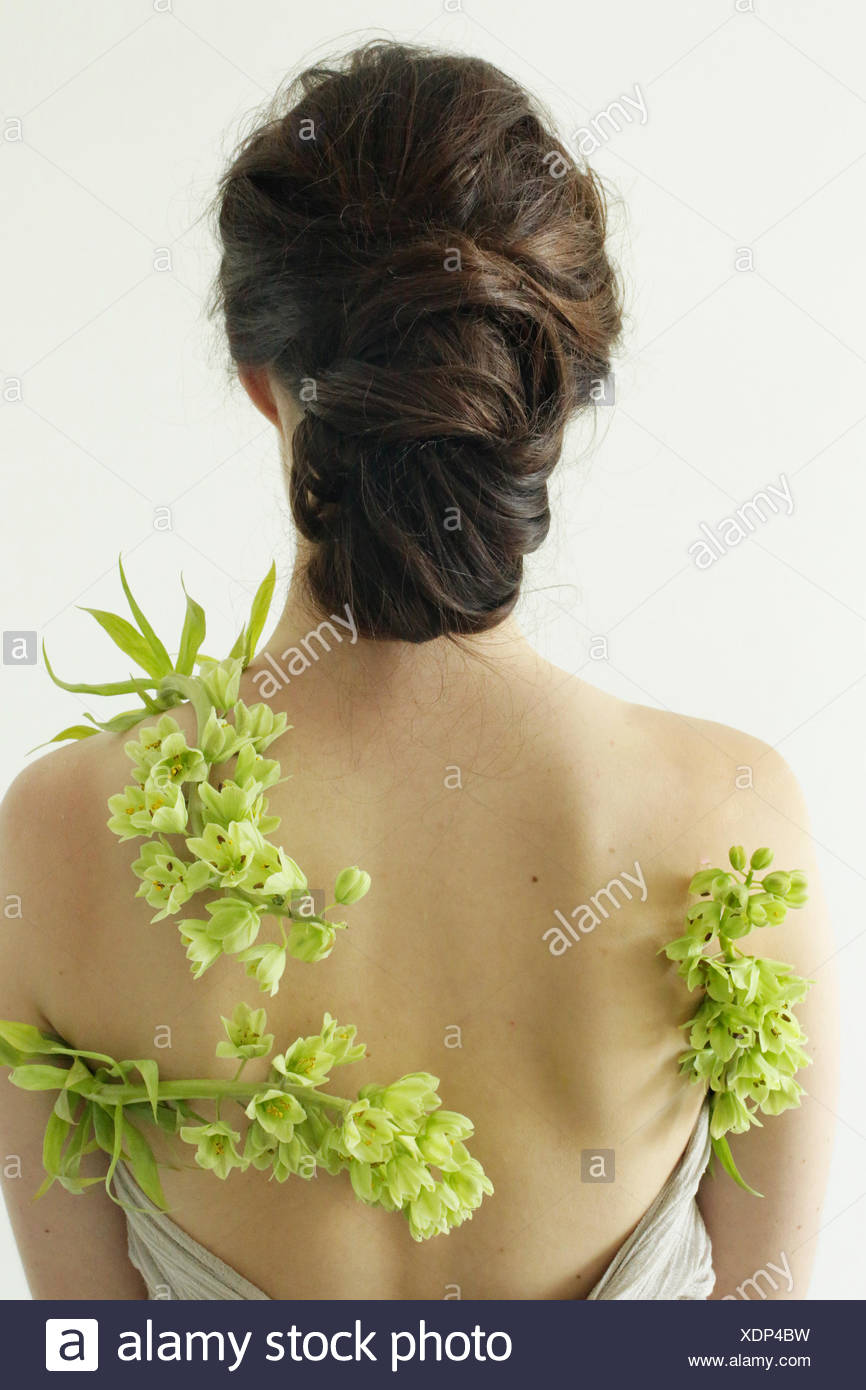 Long Hair Tied Up High Resolution Stock Photography and Images - Alamy