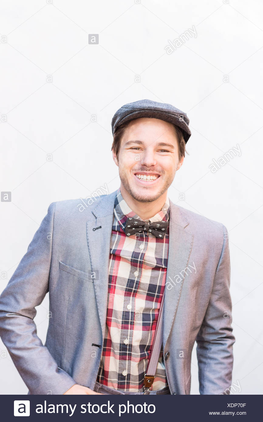 men wearing flat caps