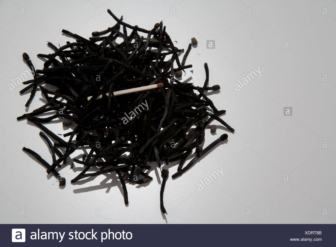 Burnt Matches High Resolution Stock Photography and Images Alamy