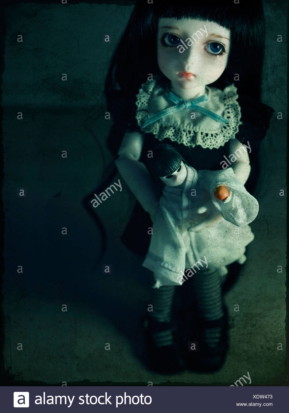 sad baby doll