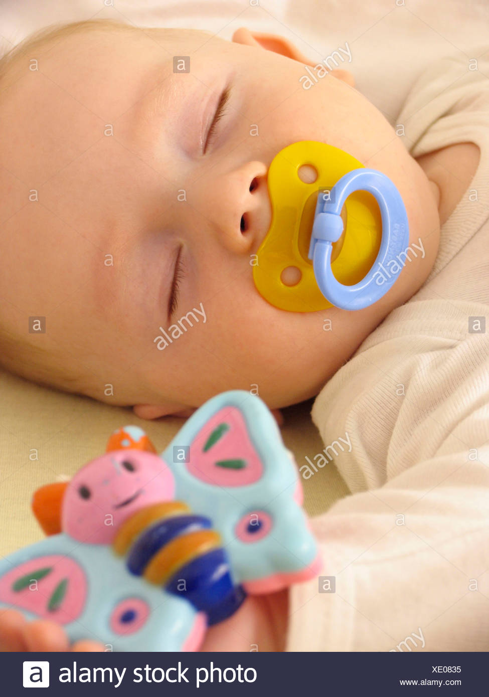 baby with soother