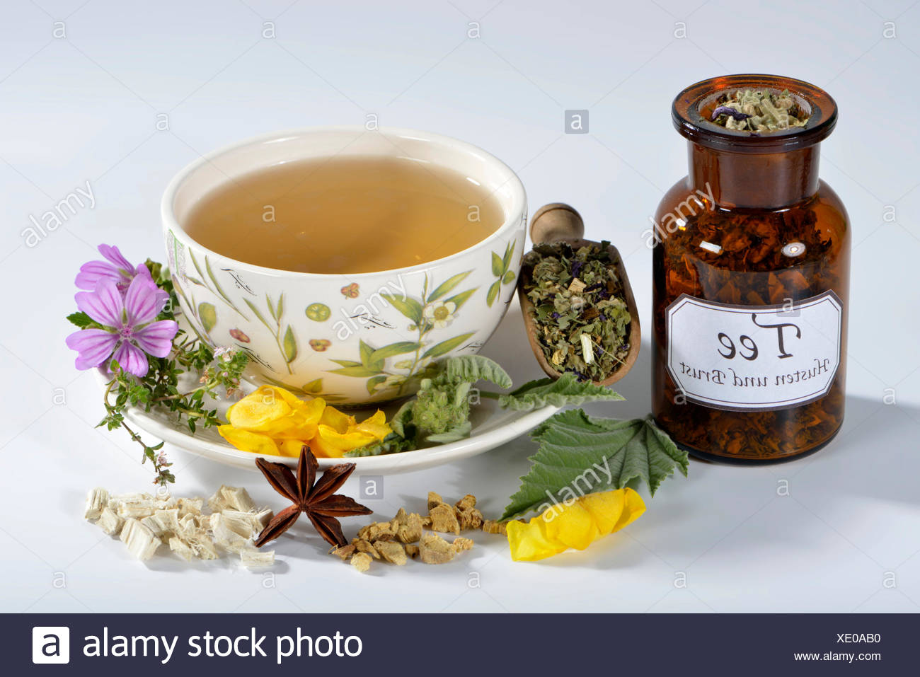 Malva Sylvestris Tea High Resolution Stock Photography and Images Alamy