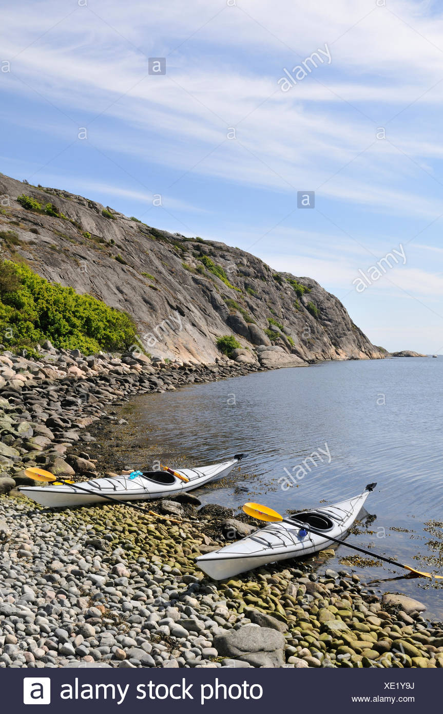 Bohuslan And Kayak High Resolution Stock Photography And Images Alamy