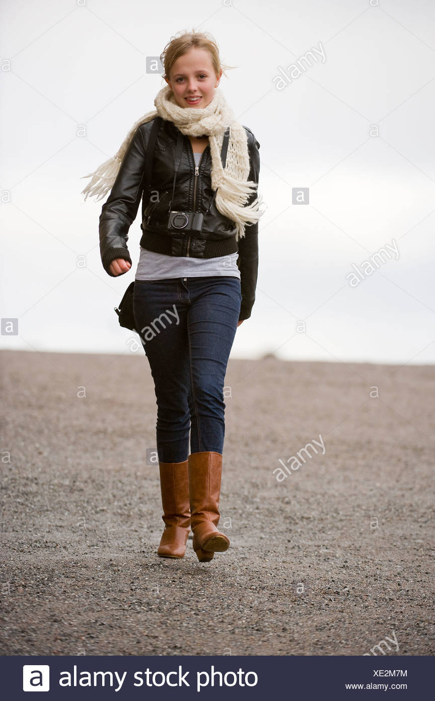 girl in boots
