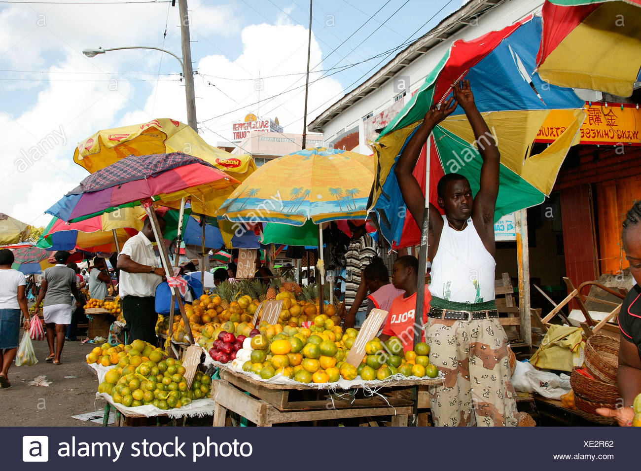Guyana Market High Resolution Stock Photography and Images