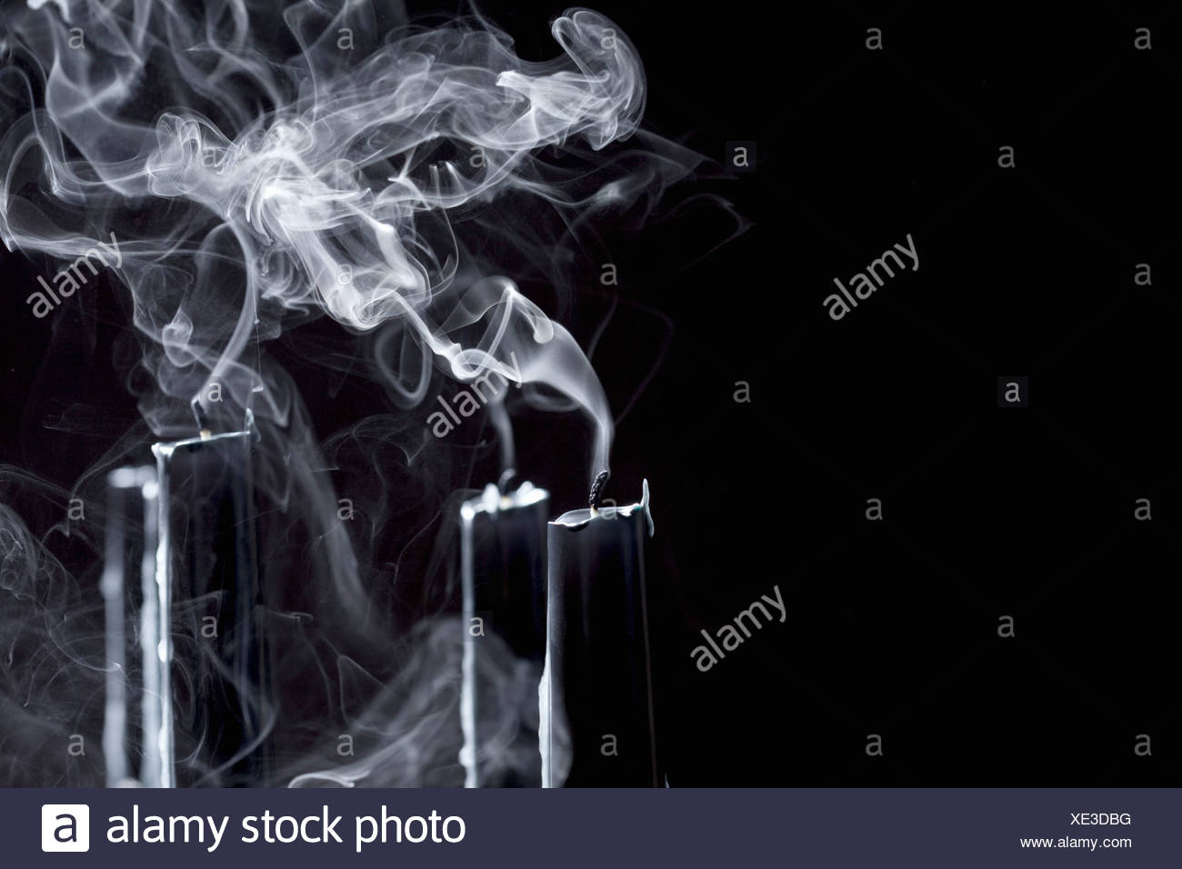 Smoking Candle High Resolution Stock Photography and Images Alamy