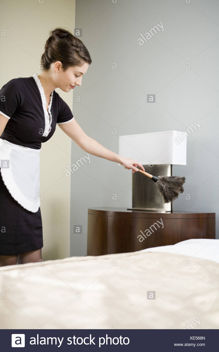 Dusting Furniture Stock Photos & Dusting Furniture Stock Images Alamy
