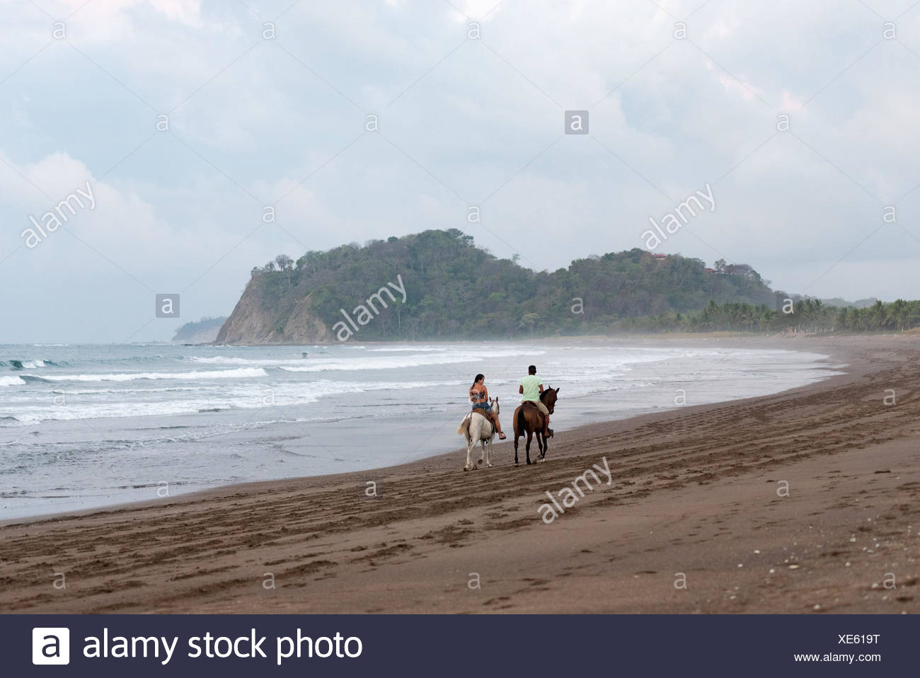 Costa Rica Guanacaste Sámara Playa Buenavista Horseback