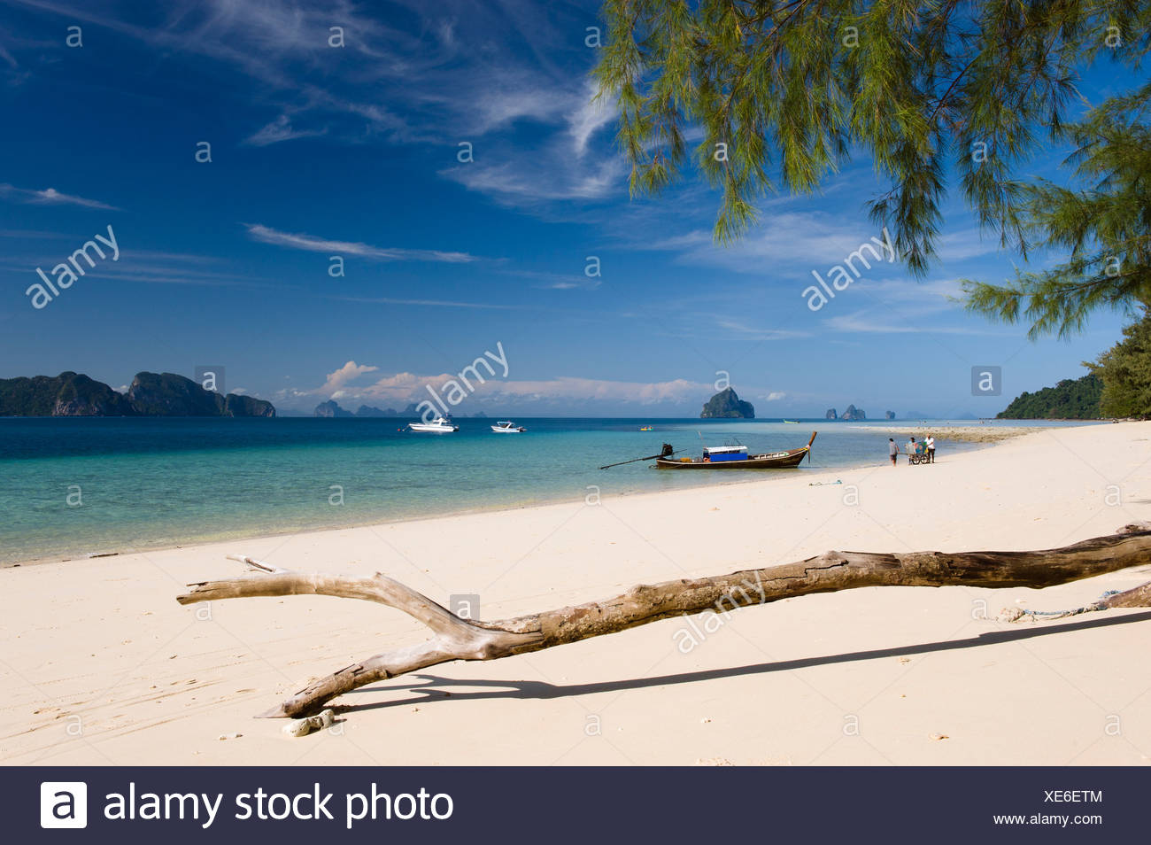 Sandy Beach Ko Kradan Koh Kradan Trang Thailand Southeast Asia Asia Stock Photo Alamy