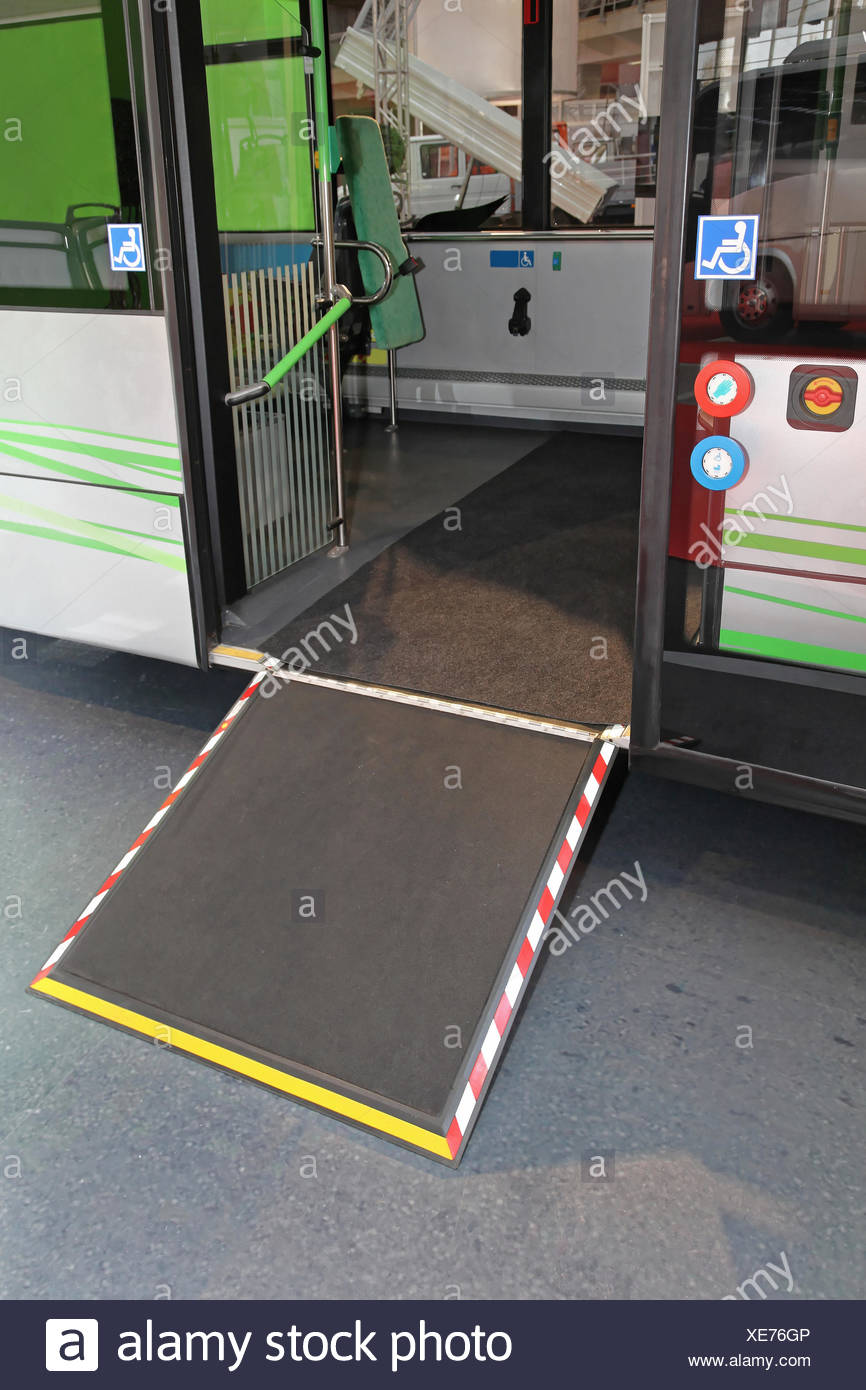 Disabled Ramp Bus Stock Photos & Disabled Ramp Bus Stock Images Alamy