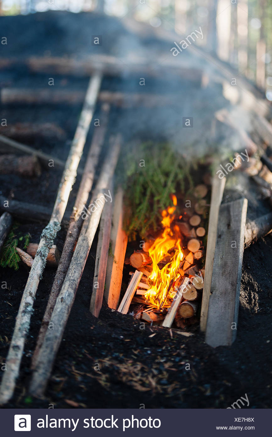 Charcoal Burning Kiln Stock Photos & Charcoal Burning Kiln Stock Images