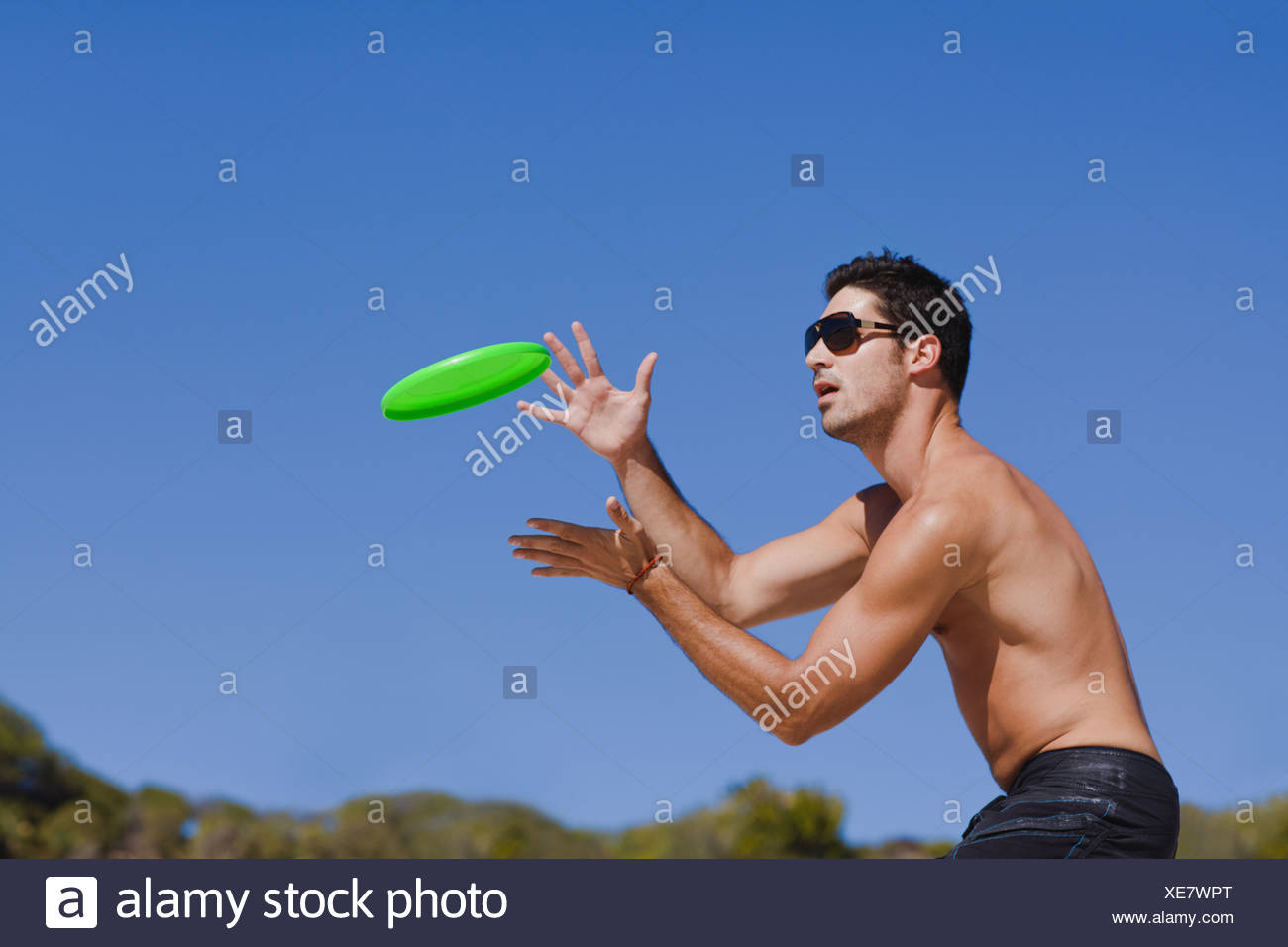 frisbee man