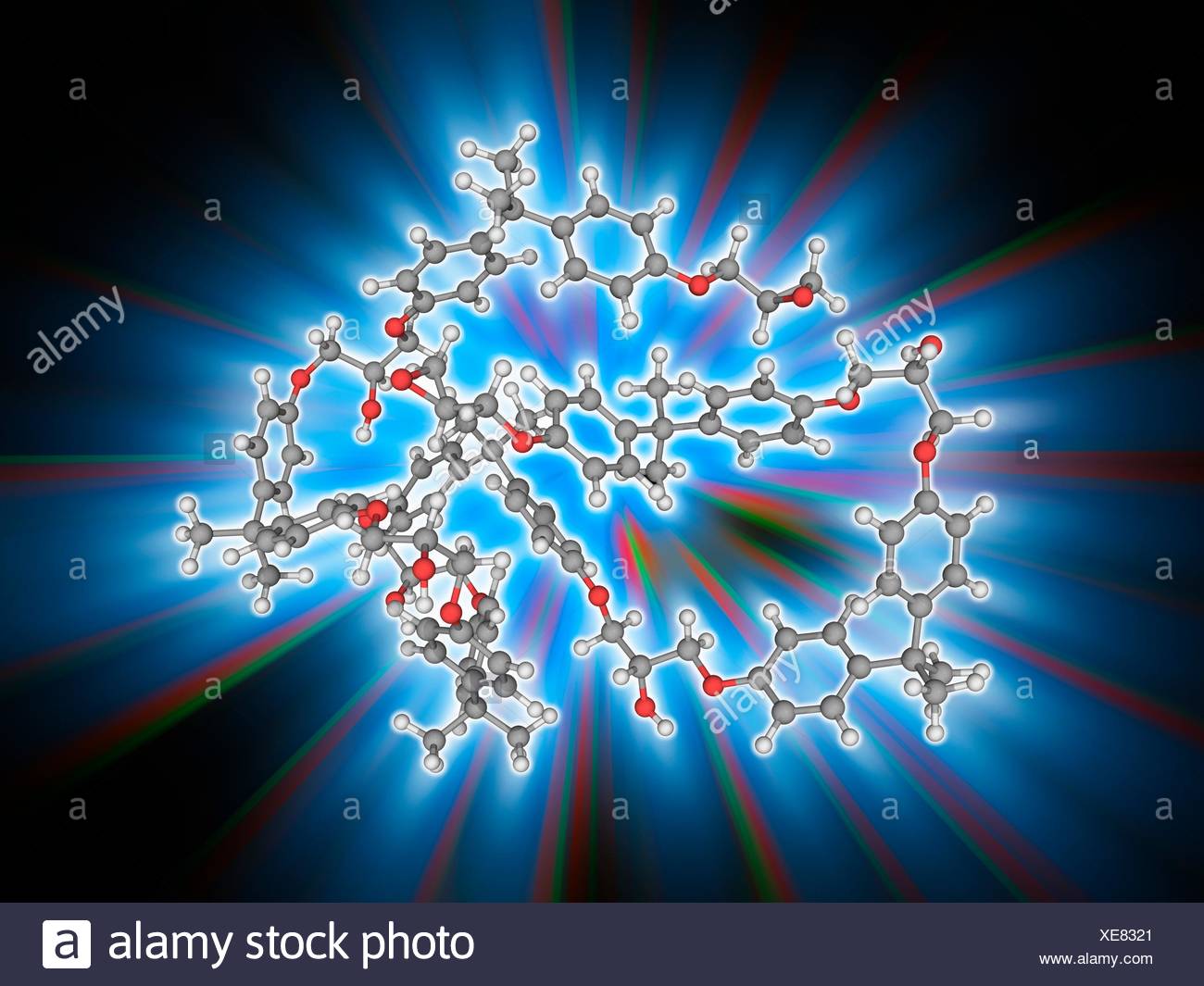 Molecular Structure Epoxy Resin High Resolution Stock Photography and