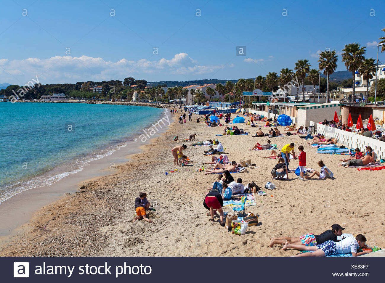 South Of France Beach Bar Stock Photos South Of France