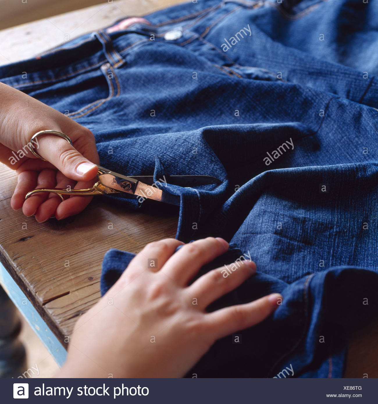 scissors to cut jeans