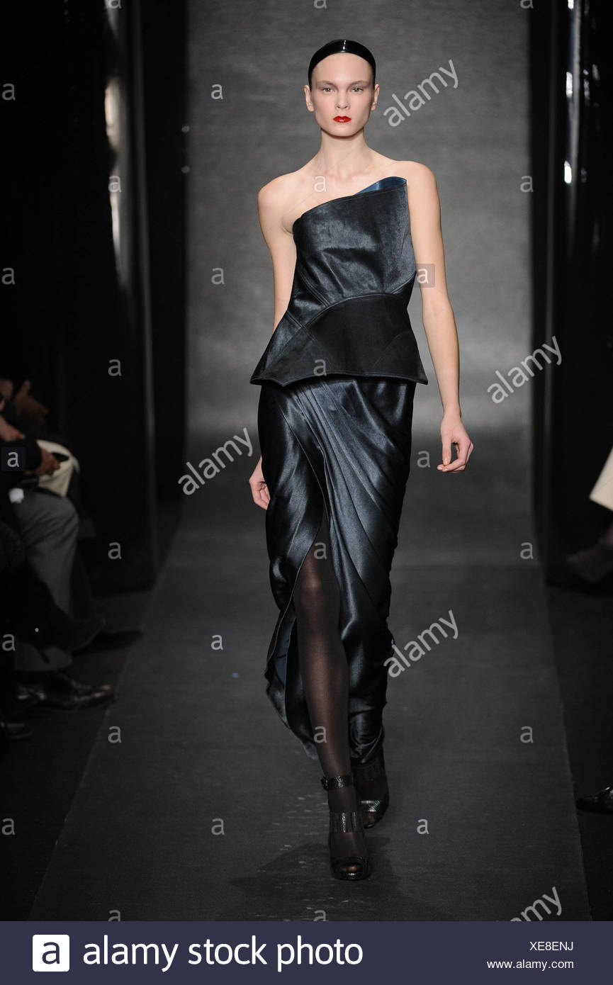 donna karan blue dress