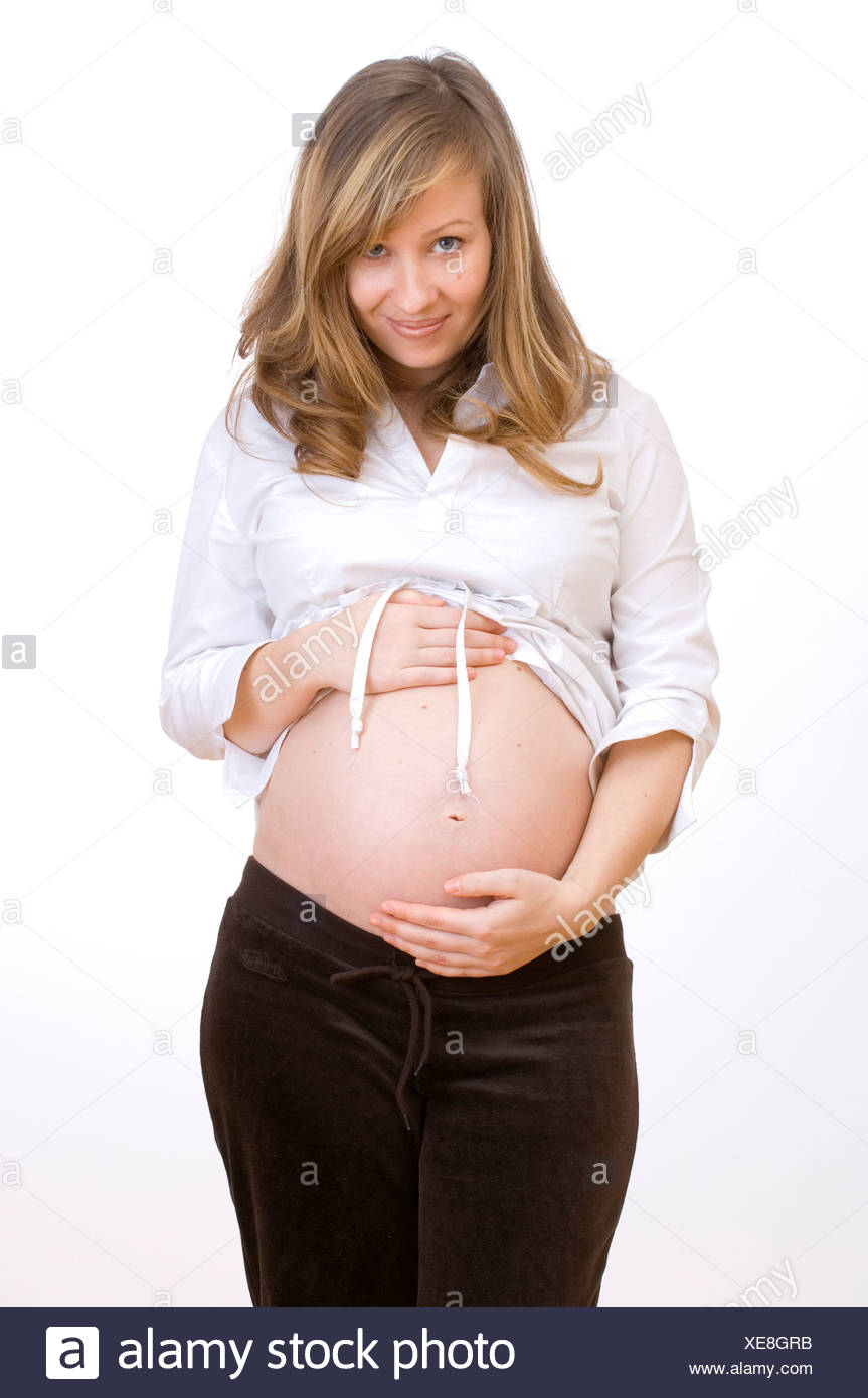 Girl Stuffs Her Belly