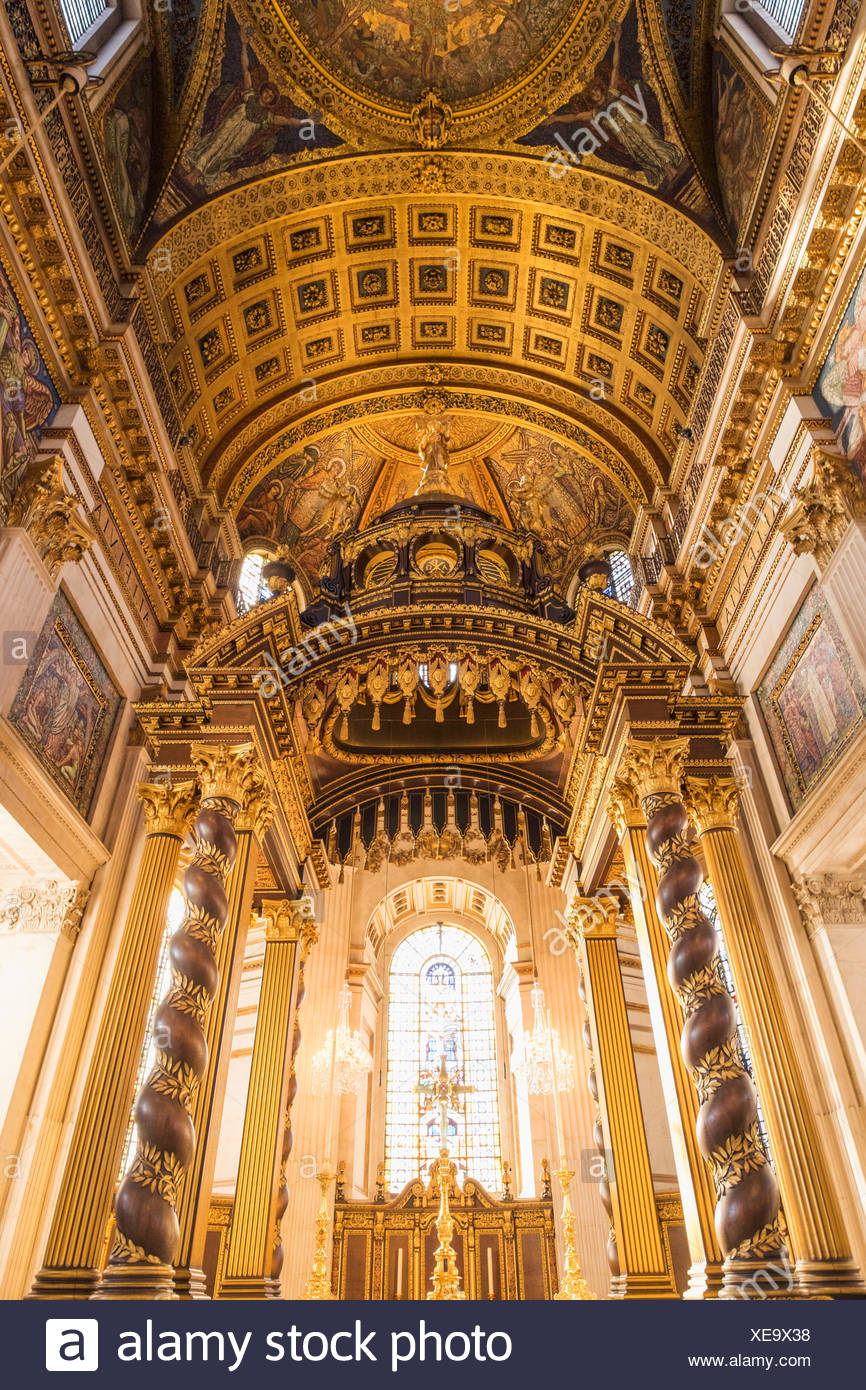 High Altar St Pauls Cathedral High Resolution Stock Photography and ...