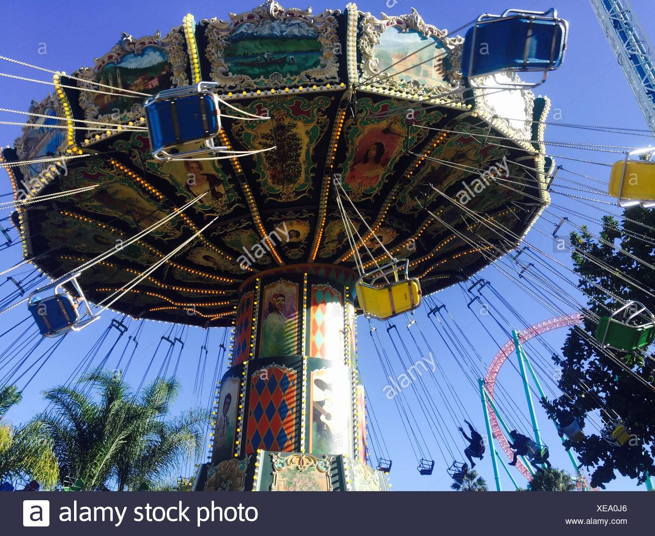 Carnival Swing Ride High Resolution Stock Photography and Images Alamy