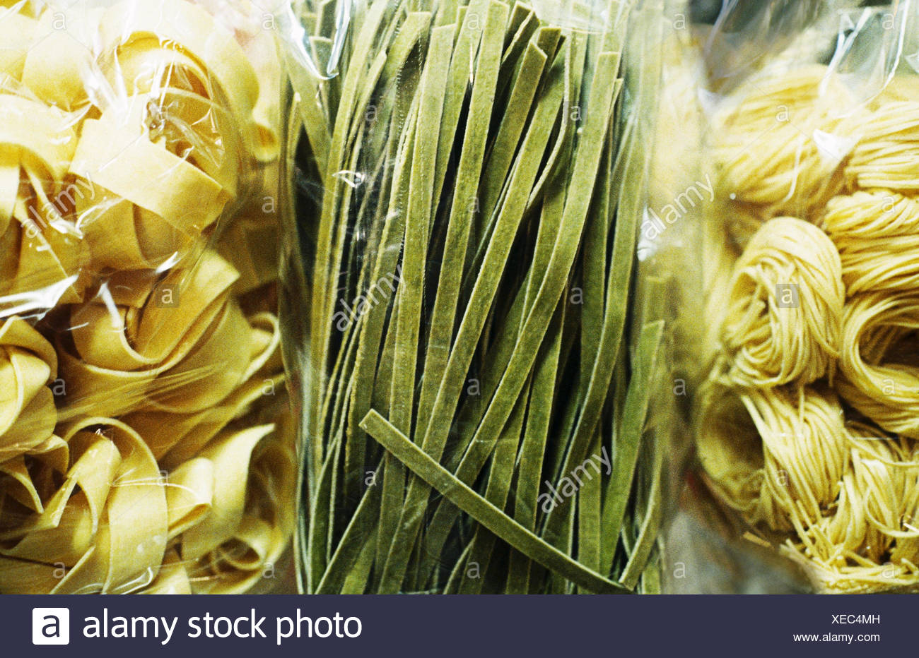 Noodles Sorts Differently Still Life Food Eat Noodle Noodles Pasta Carbohydrates Noodle Sorts Spinach Pasta Ribbon Noodles Tagliatelle Spaghetti Noodle Nests In Italian Paste Different Different Close Up Stock Photo Alamy