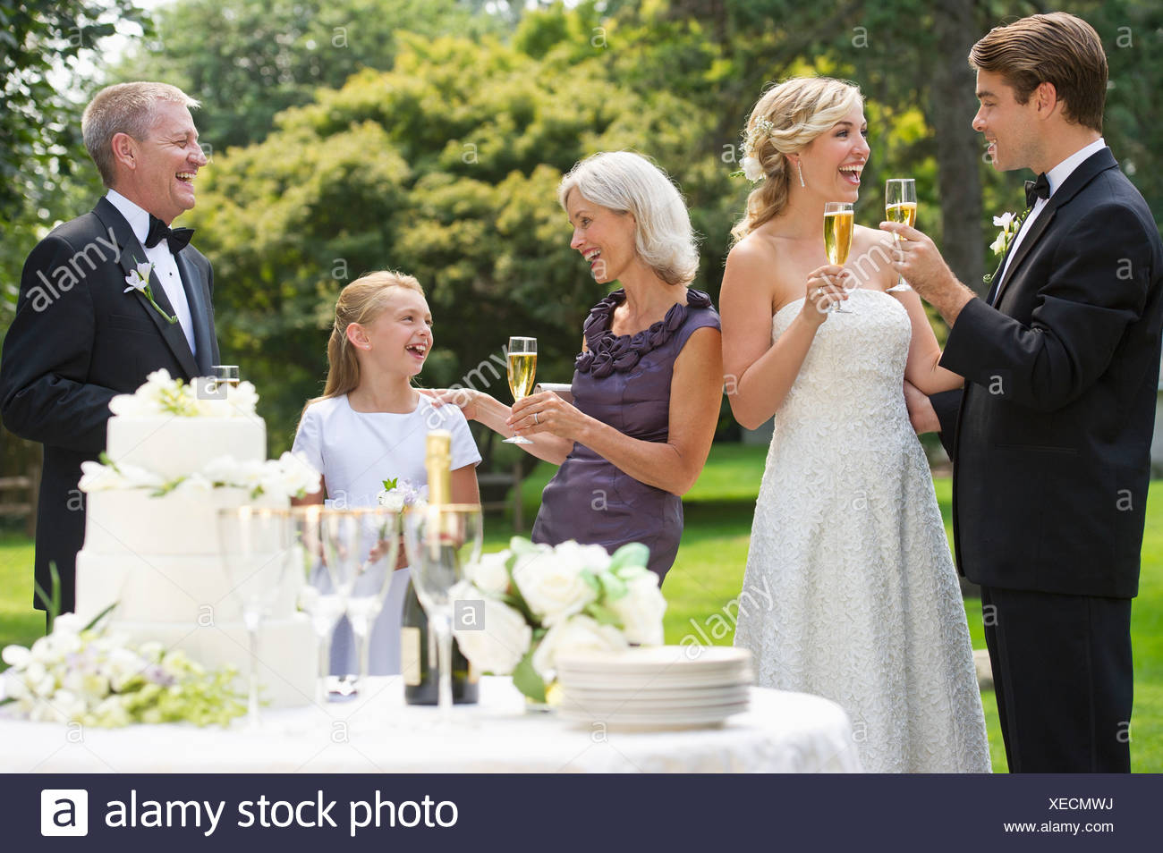 Usa New York State Old Westbury People At Wedding Reception