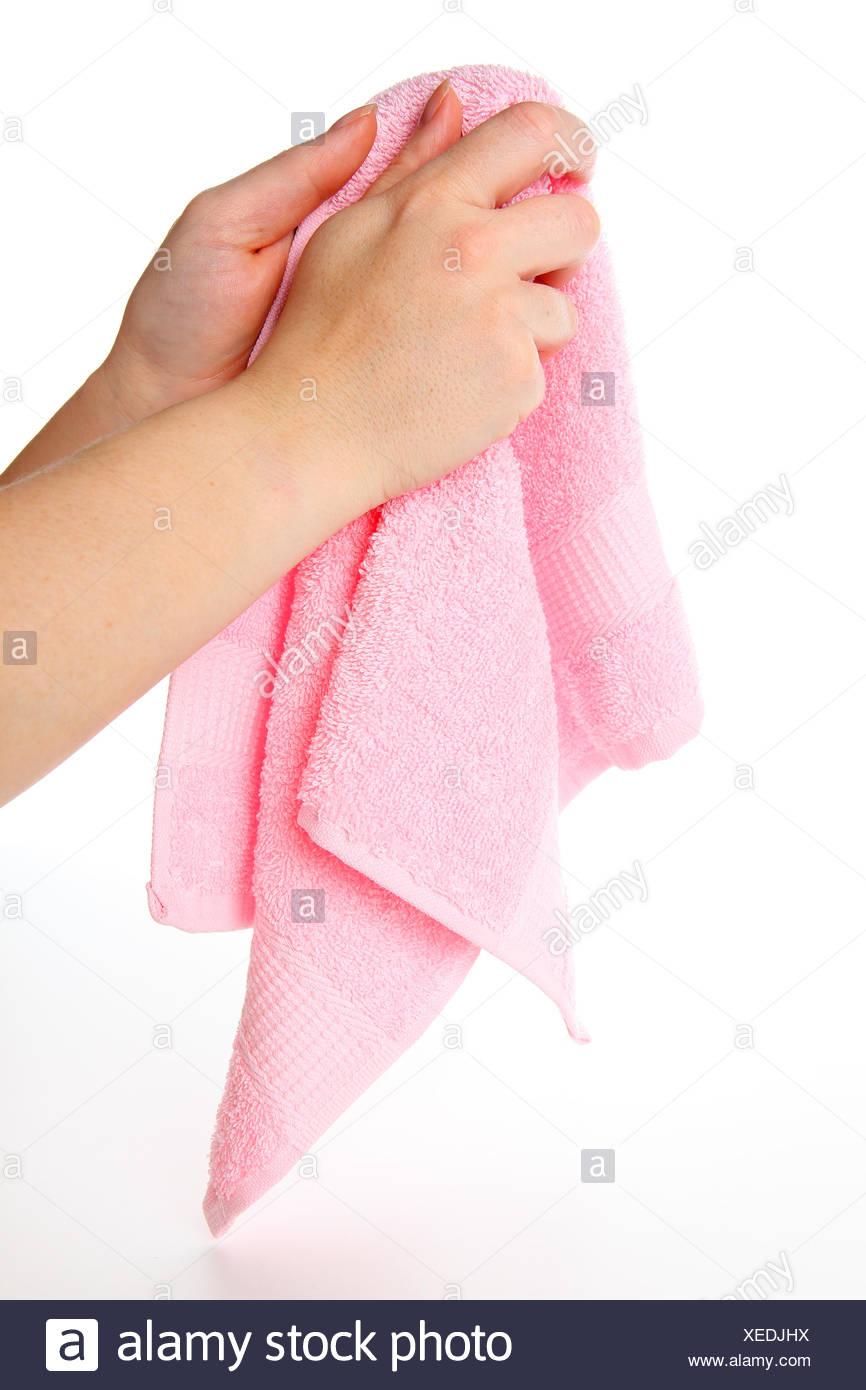 Dry Hands With Towel High Resolution Stock Photography and Images Alamy