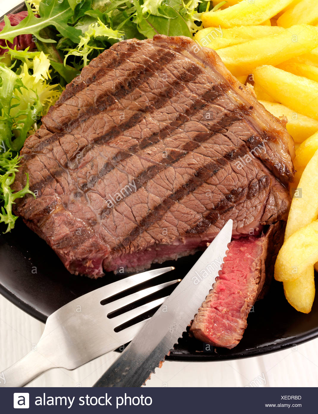 Single Serving Sirloin Steak Chips Stock Photos &amp; Single Serving ...