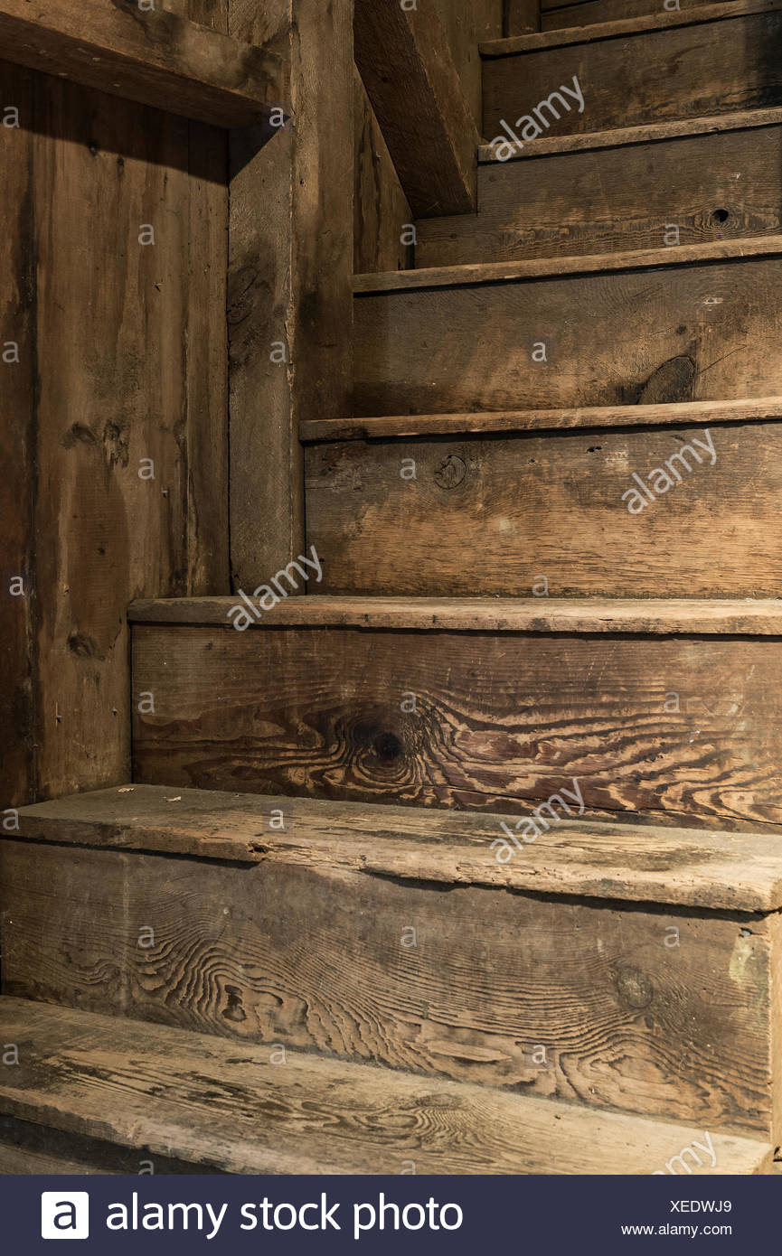 Old Wooden Stairs High Resolution Stock Photography and Images - Alamy