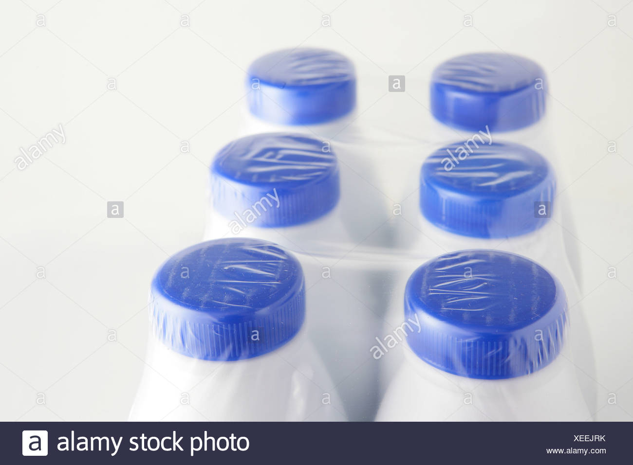 Download Six Pack Of Milk Stock Photo Alamy PSD Mockup Templates