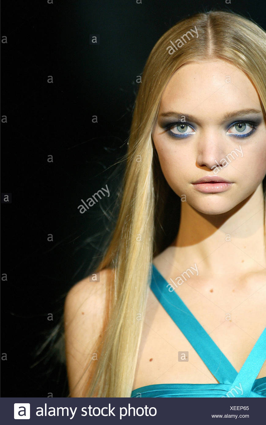 Ward Model Australian Model Gemma Ward Wearing High Resolution Stock Photography ...