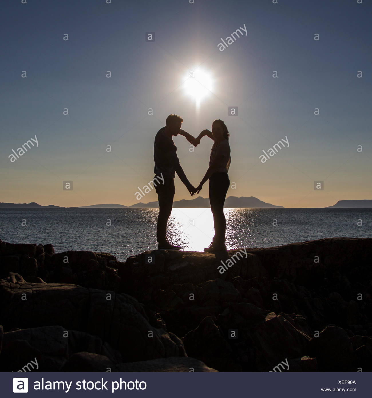Couple Making Love Silhouette High Resolution Stock Photography and ...