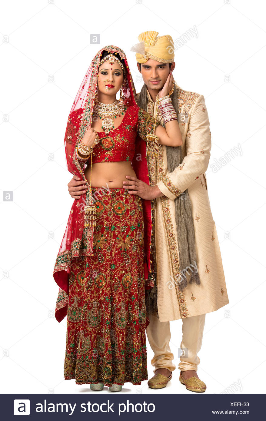 couple ethnic dress