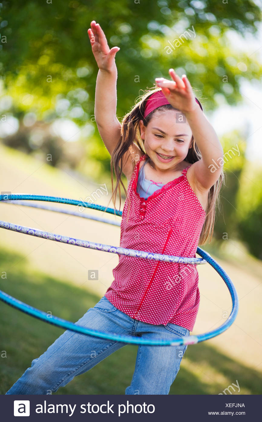 hula hoop girl
