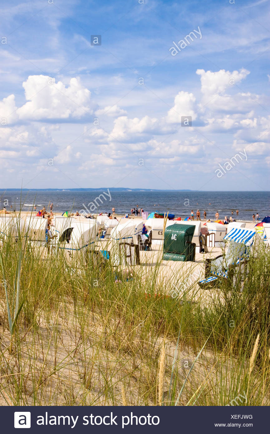 Usedom Beach Chair High Resolution Stock Photography And Images Alamy