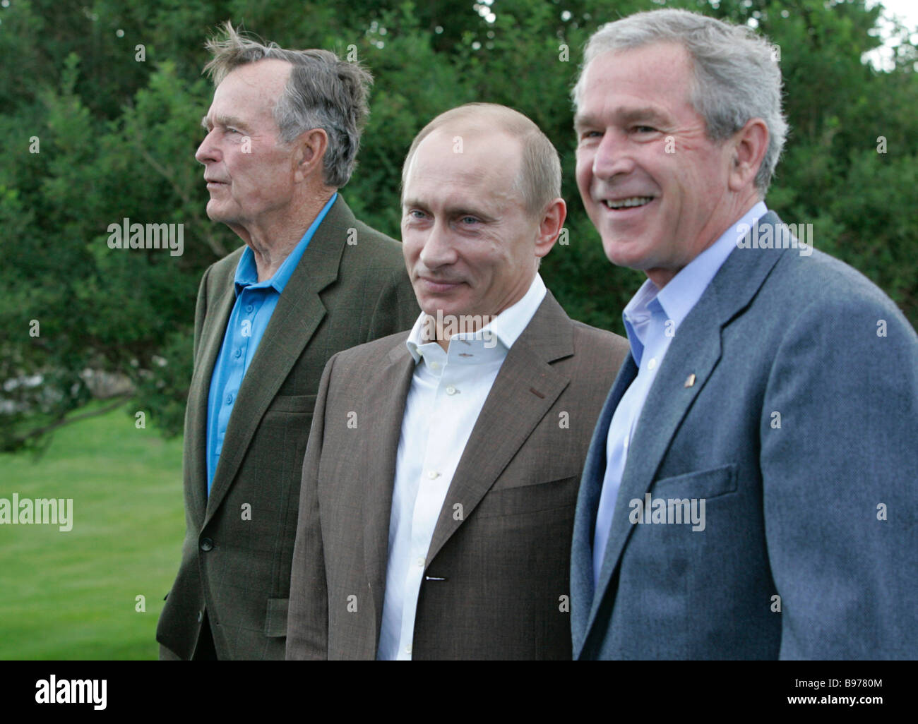 Джордж Уокер Буш и Путин
