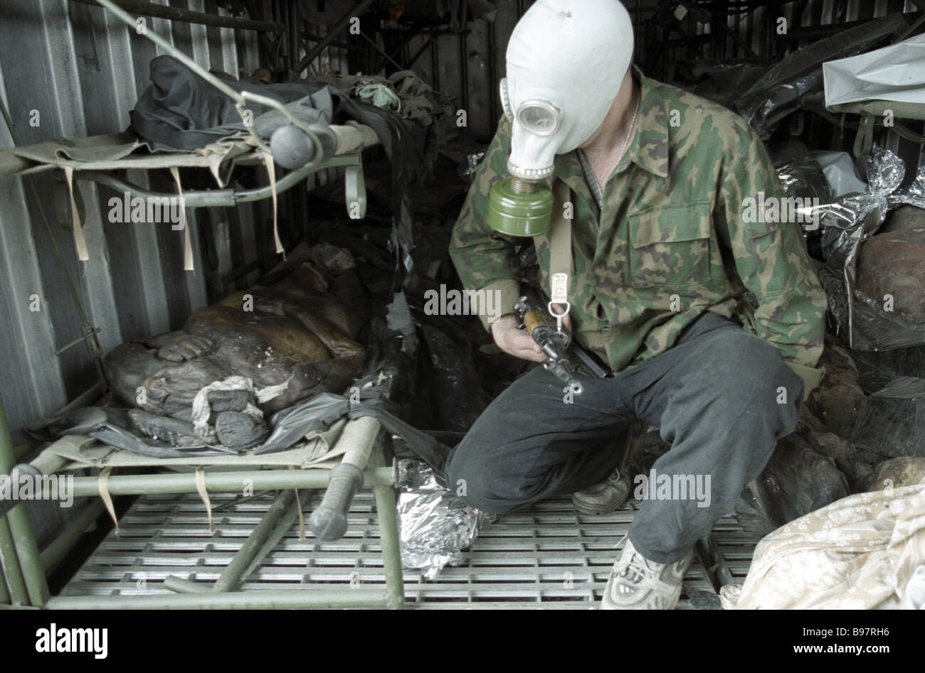 Погибшие в Чечне солдаты 1995