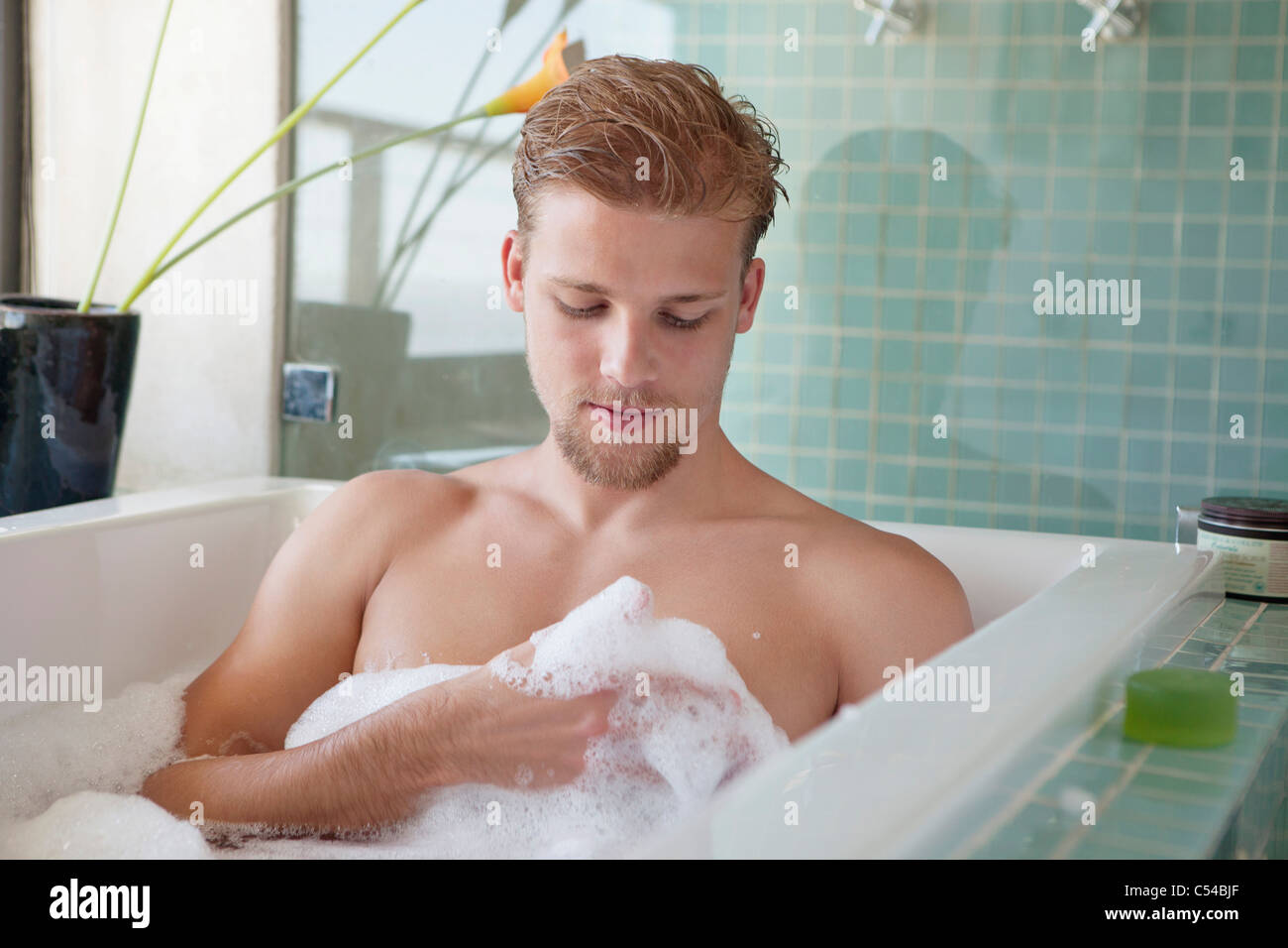 Фото из ванной для парня