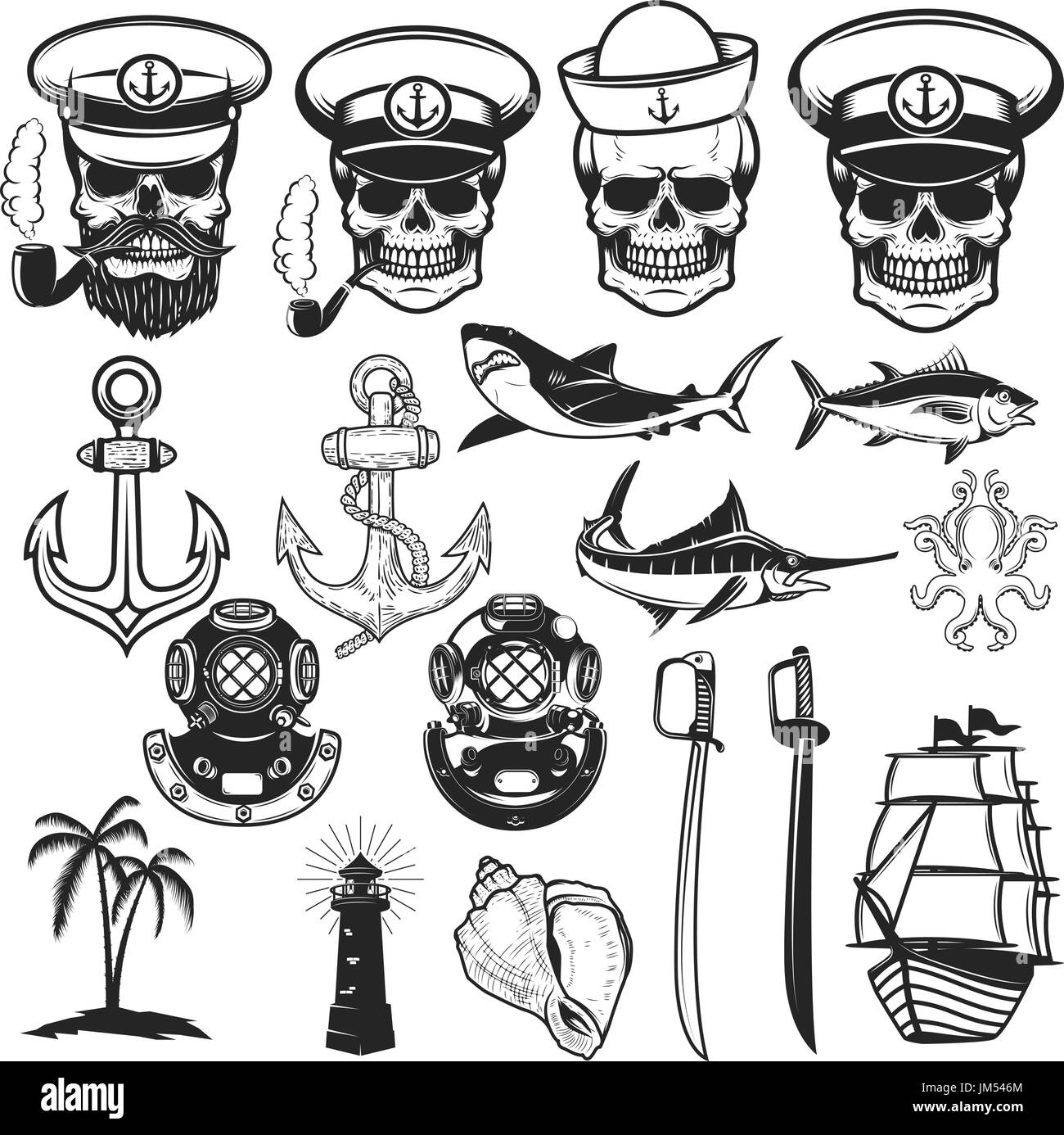 Пиратские Татуировки для детей