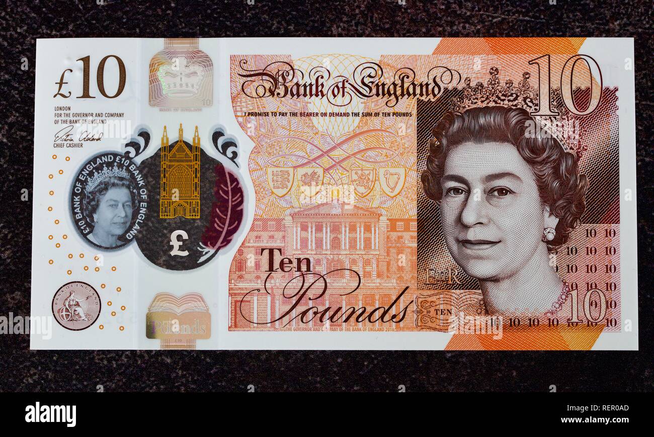 Фунт стерлингов банкноты нового образца