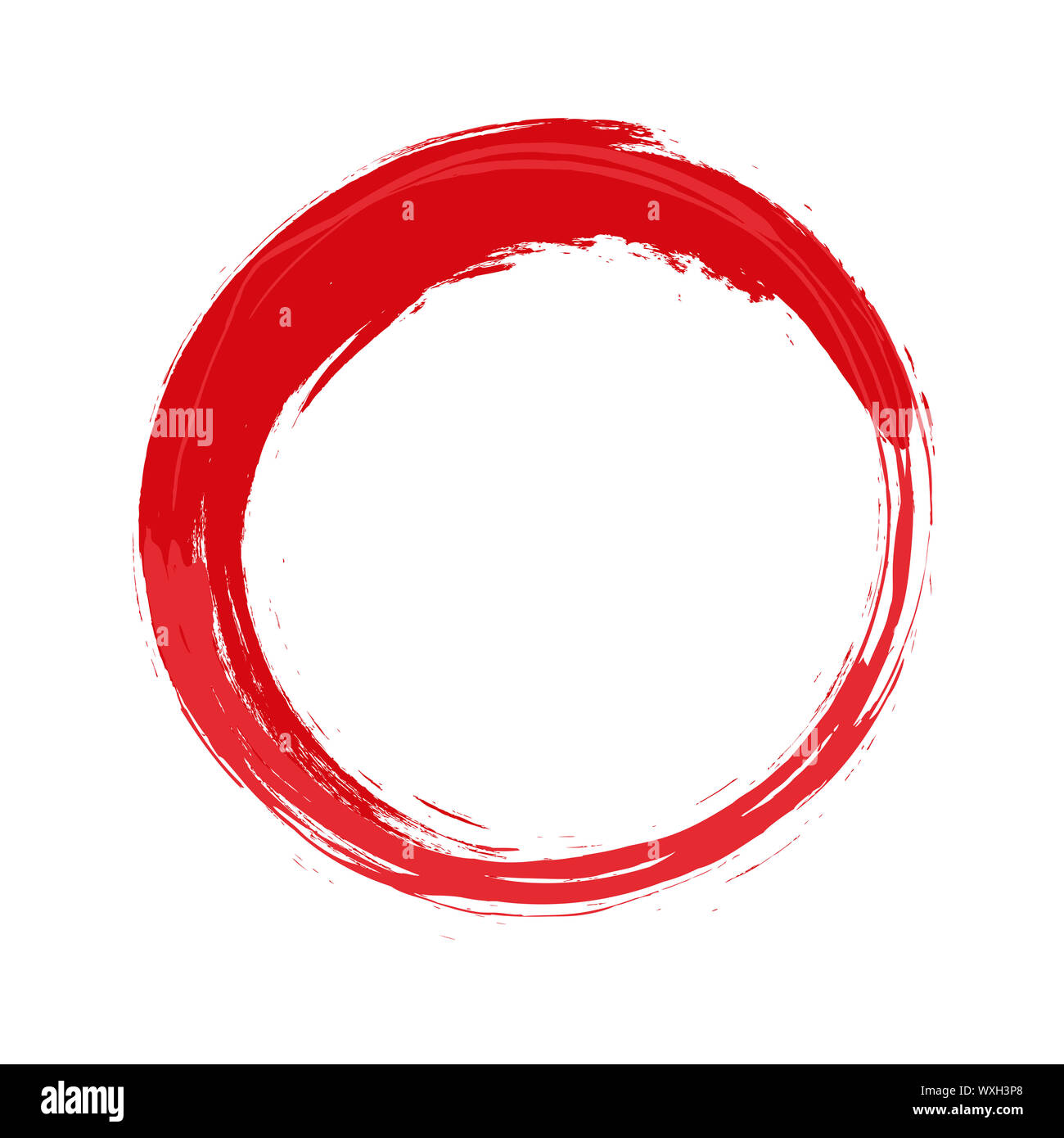 Красный кружок на прозрачном фоне