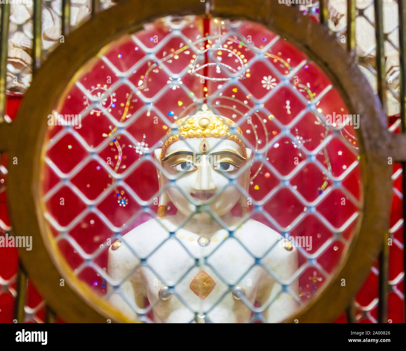 Göttlichkeit für Anbetung, Rajasthan, Indien Stockfoto