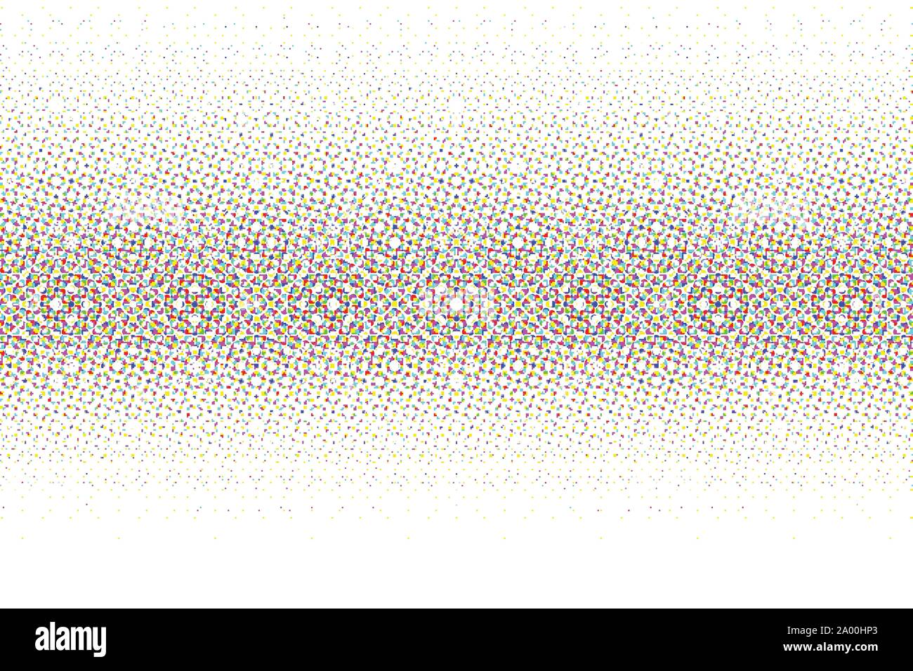 Abstract vector Halftone glitched Hintergrund Stock Vektor